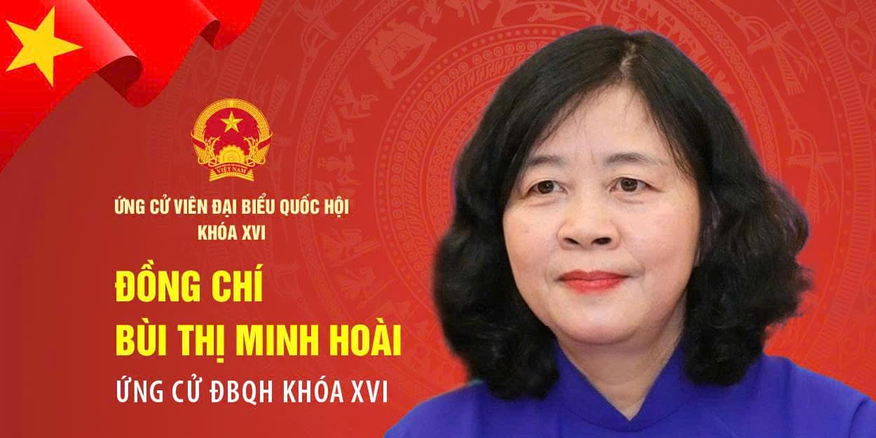 Đồng chí Bùi Thị Minh Hoài