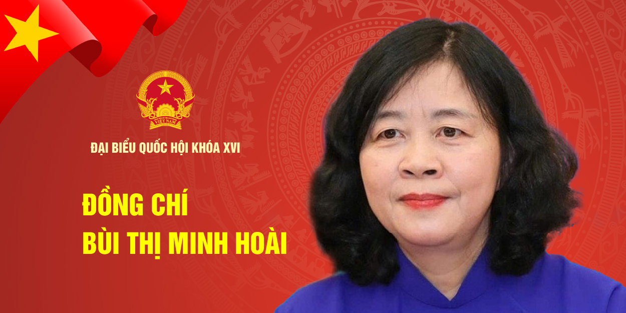 Đồng chí Bùi Thị Minh Hoài