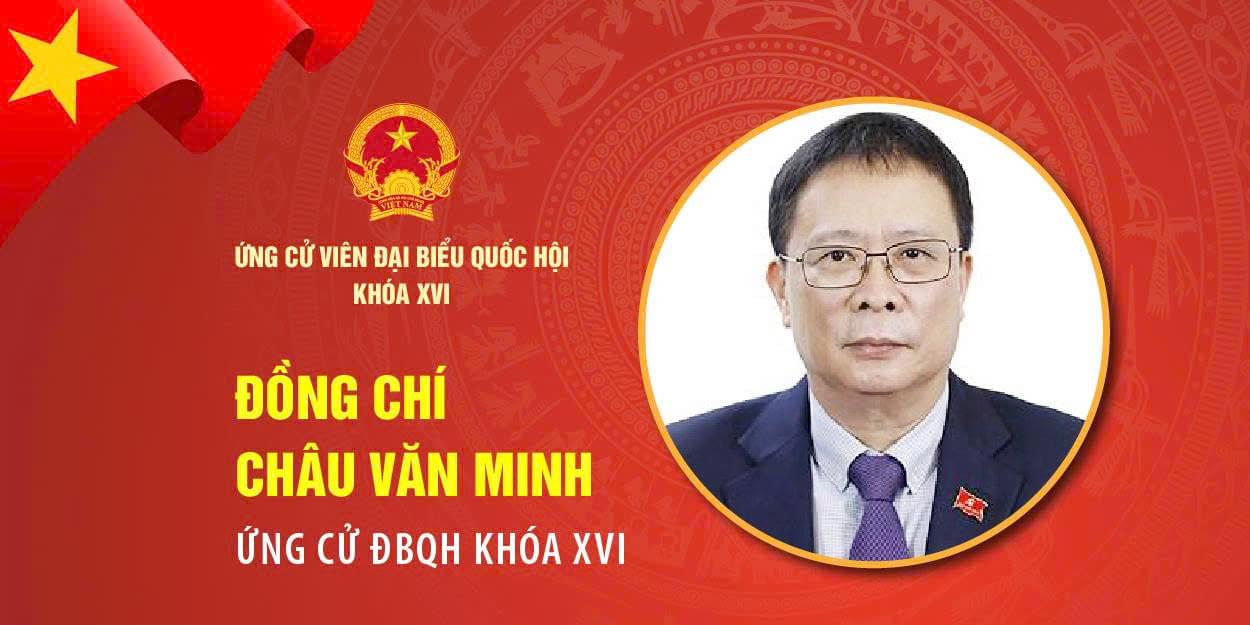 Đồng chí Châu Văn Minh