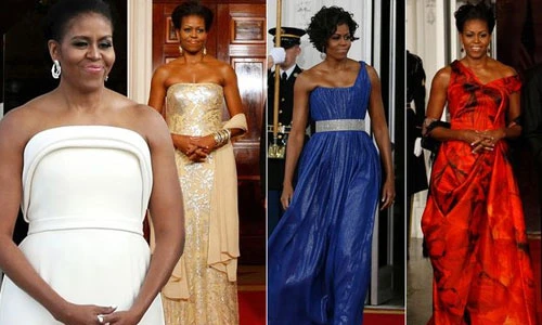 Ngắm nhan sắc Đệ nhất phu nhân Michelle Obama qua năm tháng