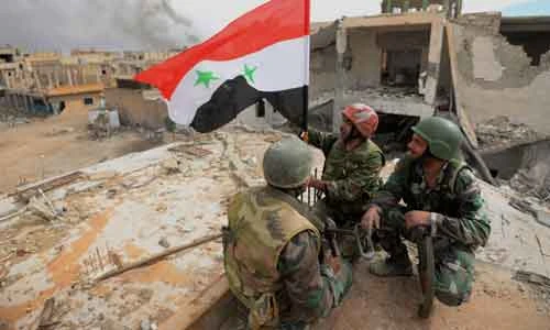 Chùm ảnh: Thành cổ Palmyra sạch bóng phiến quân IS