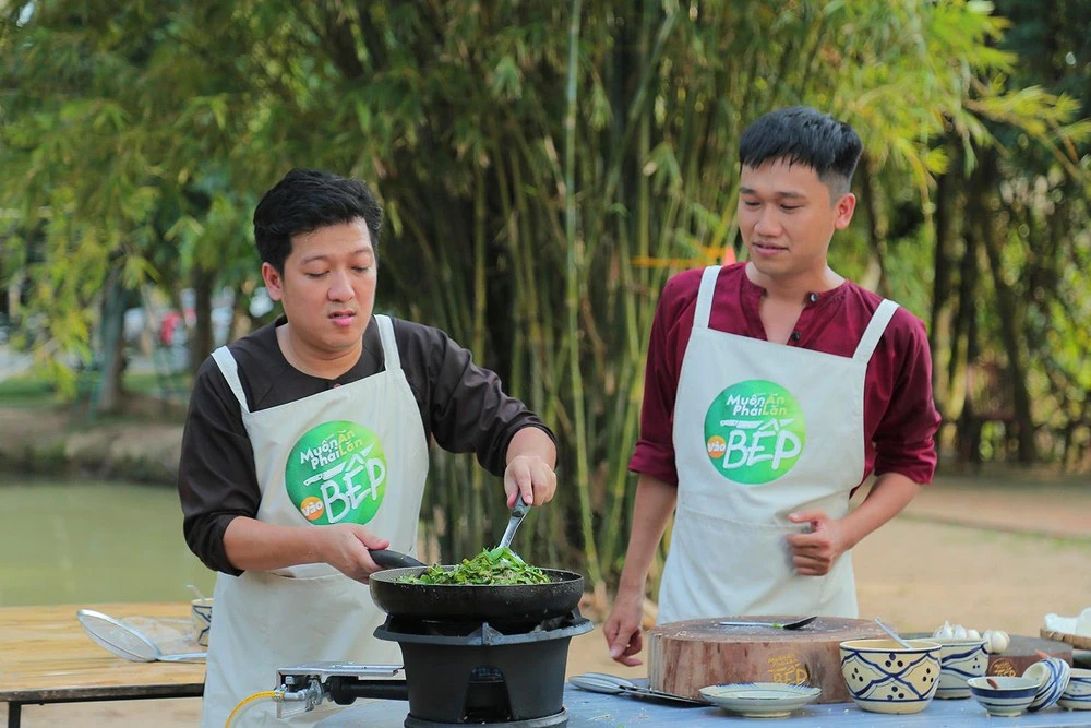 Đọ tài sao nam vào bếp: Trường Giang đảm hết phần thiên hạ!