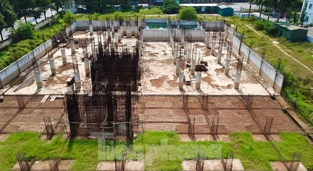 Khu dịch vụ chất lượng cao - Bệnh viện ĐK Quảng Ngãi chậm tiến độ