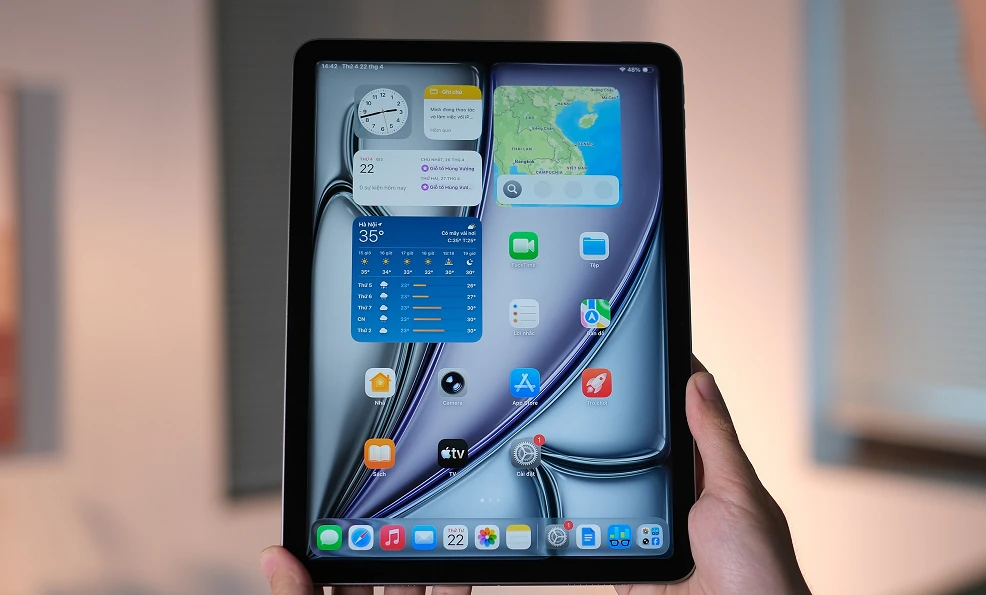 iPad Air M4 không đổi ngoài, mạnh bên trong