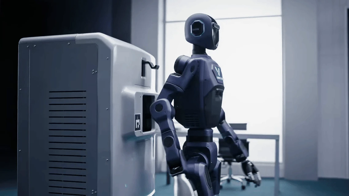 Robot hình người có thể “tắc đường” vì nam châm