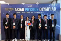 5 học sinh lớp 11 giành huy chương Olympic vật lý châu Á APhO 2026