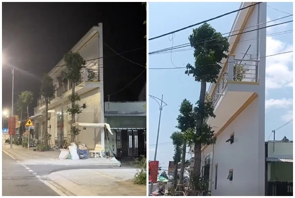 Cận cảnh ngôi nhà 'mỏng nhất Cần Thơ' đang gây sốt