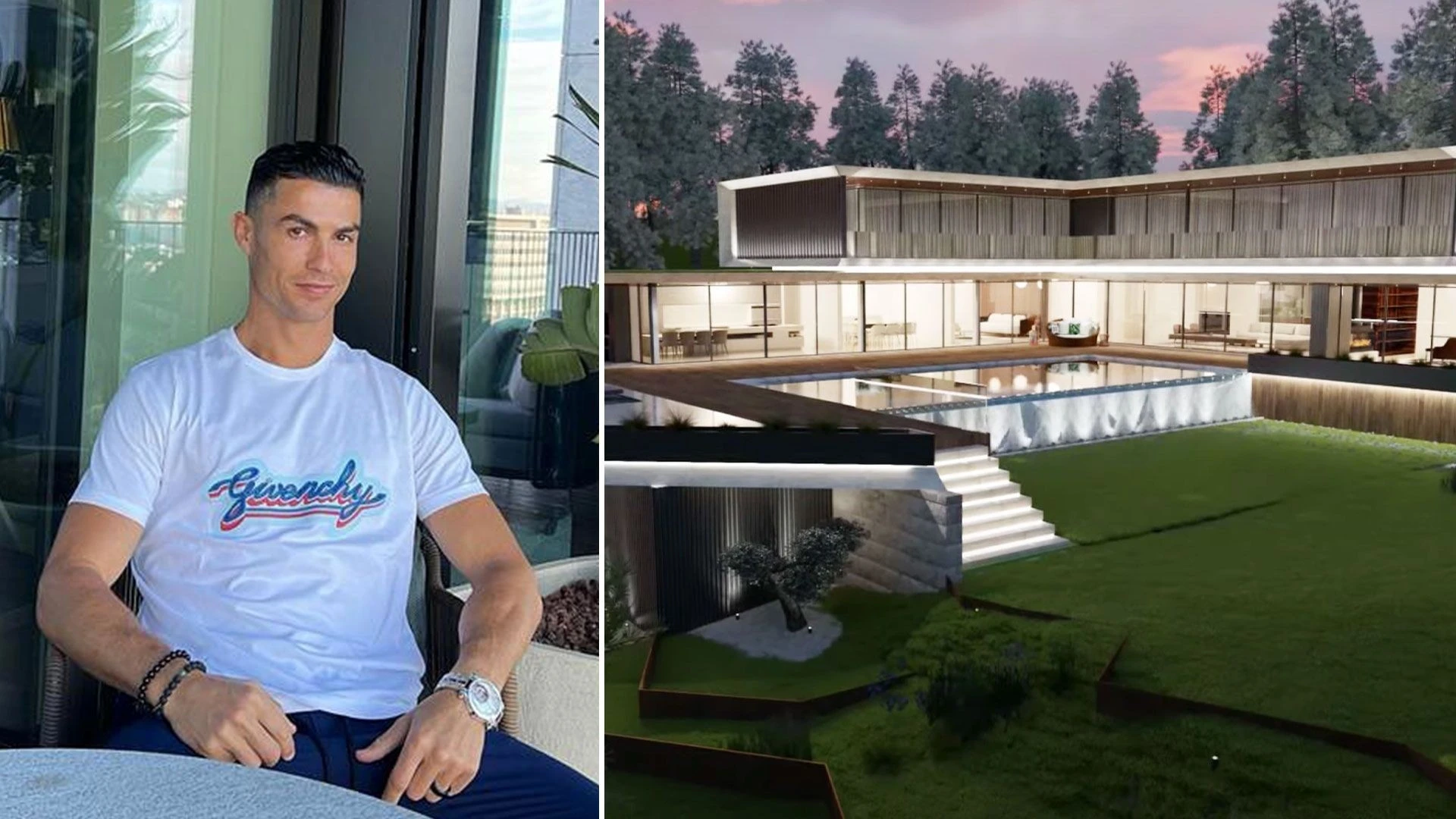 Toàn cảnh biệt thự siêu sang của Cristiano Ronaldo sau khi giải nghệ
