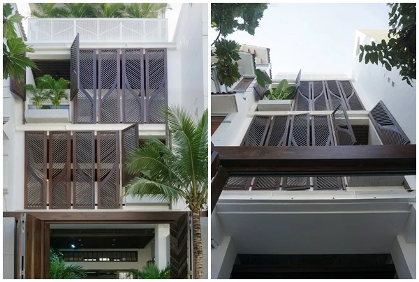 Độc đáo ngôi nhà lấy cảm hứng từ lá dừa Nam Bộ