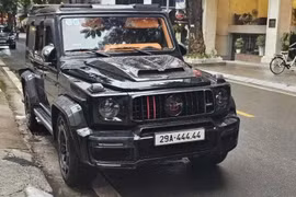 Mercedes-AMG G63 Brabus hơn 10 tỷ biển 29A-444.44 của đại gia Hà thành