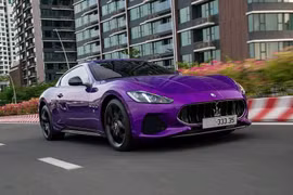 "Tóm gọn" Maserati GranTurismo Sport hàng hiếm của tay chơi TP.HCM
