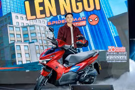 Honda Air Blade bản giới hạn MARVEL ra mắt Việt Nam, từ hơn 48 triệu