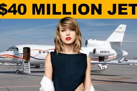 "Soi" chuyên cơ Dassault Falcon 900 nghìn tỷ đồng của Taylor Swift