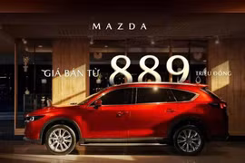 Mazda CX-8 2026 tại Việt Nam thêm bản tiêu chuẩn, chỉ 899 triệu đồng
