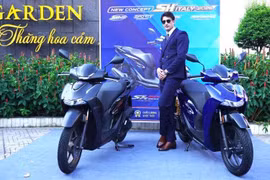 "Soi" Honda SH Vetro Blue 2026 nhập Ý cao cấp từ 235 triệu tại Việt Nam