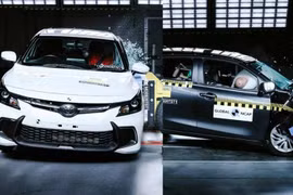 Toyota Starlet đổi logo từ xe Suzuki gây sốc khi nhận 0 sao an toàn