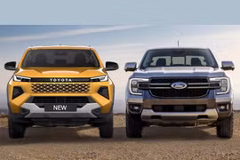 Toyota Hilux tăng trưởng mạnh tháng 4/2026, nhưng Ford Ranger mới là "vua"