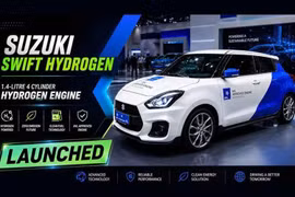 Suzuki Swift động cơ hydro ra mắt, không phát thải CO₂