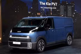 [GALLERY] Kia PV7 vừa ra mắt - xe điện thương mại "đối thủ" của Ford Transit