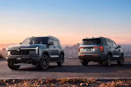 [GALLERY] Cận cảnh Mitsubishi Pajero mới ra mắt, về Việt Nam tháng 10/2026