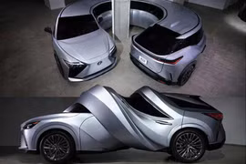  [GALLERY] Lexus "chơi lớn" hô biến RZ thành hình tròn, RX hình xoắn ốc