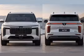 VinFast VF9 facelift lộ diện - tinh chỉnh diện mạo, gia tăng kích thước