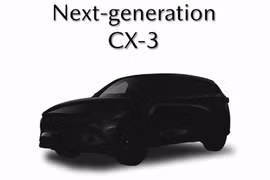 Mazda CX-3 2027 lộ diện kích thước lớn hơn, động cơ Mild Hybrid