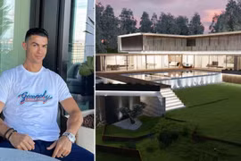 Toàn cảnh biệt thự siêu sang của Cristiano Ronaldo sau khi giải nghệ 
