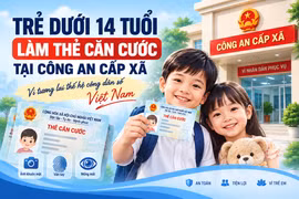 [INFOGRAPHIC] Thủ tục làm thẻ căn cước cho trẻ dưới 14 tuổi có gì mới?