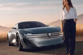 [GALLERY] Peugeot RCZ Vision ra mắt - Coupe điện thiết kế đậm chất tương lai