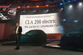 [GALLERY] Mercedes-Benz CLA 200 electric vừa ra mắt Việt Nam, từ 1,59 tỷ đồng