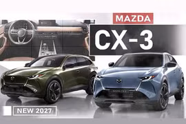 [GALLERY] Mazda CX-3 thế hệ mới sẽ thay thế Mazda2, sản xuất tại Thái Lan