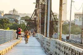 [GALLERY] Diện mạo mới của cầu Long Biên sau 2 tháng sửa chữa
