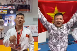 Tuyển Jujitsu Việt Nam giành 6 HCV thế giới, điểm sáng “quỷ lùn” Hồng Sơn 