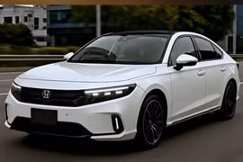 Honda City 2026 lộ diện thiết kế như Civic, chờ về Việt Nam