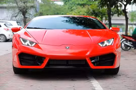 Lamborghini Huracan LP580-2 về tay đại gia Đồng Nai đeo biển 115 triệu