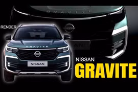Nissan nhá hàng MPV Gravite siêu rẻ "vỏ Nhật ruột châu Âu"