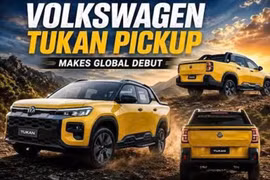 [GALLERY] Volkswagen ra mắt bán tải Tukan 2027, chung khung gầm với T-Cross