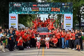 Mitsubishi Triton lần 2 lên "ngôi vương" tại Asia Cross Country Rally