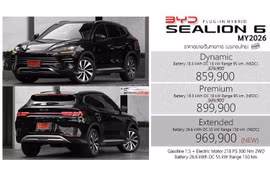 [GALLERY] BYD Sealion 6 bản Extended giá 772 triệu đồng - chạy điện 150 km