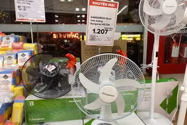 Chi tiền triệu sắm quạt tích điện, chủ động ứng phó mất điện mùa hè