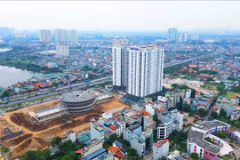 Bến xe hiện đại bậc nhất Thủ đô quy mô 27.500 m2 dần lộ hình hài