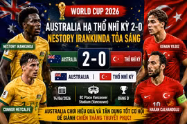 [INFOGRAPHIC] Australia đánh bại Thổ Nhĩ Kỳ 2-0 nhờ Irankunda và Metcalfe