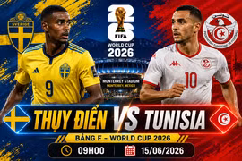 Dự đoán Thụy Điển vs Tunisia: Đại diện Bắc Âu nhỉnh hơn ngày ra quân
