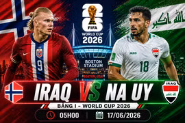 Dự đoán Iraq vs Na Uy: Haaland lĩnh xướng tham vọng của đại diện Bắc Âu