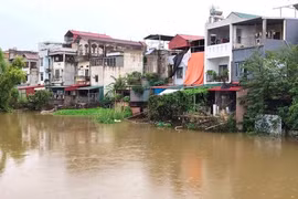 Hà Nội báo động lũ trên sông Bùi, nâng mức cảnh báo lũ trên sông Tích