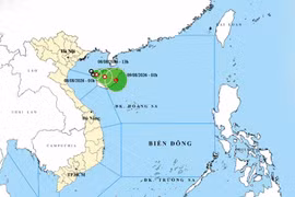 Áp thấp nhiệt đới di chuyển chậm, ảnh hưởng thời tiết miền Bắc