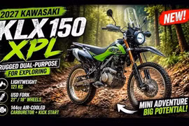  [GALLERY] Kawasaki KLX150XPL 2027 - cào cào hoài cổ khiến dân phượt phát mê