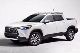 Toyota Corolla Cross phiên bản bán tải lộ diện trên đường thử