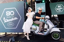 [GALLERY] Ra mắt Vespa GTS 310 Edizione Ottantesimo giới hạn 1.946 chiếc